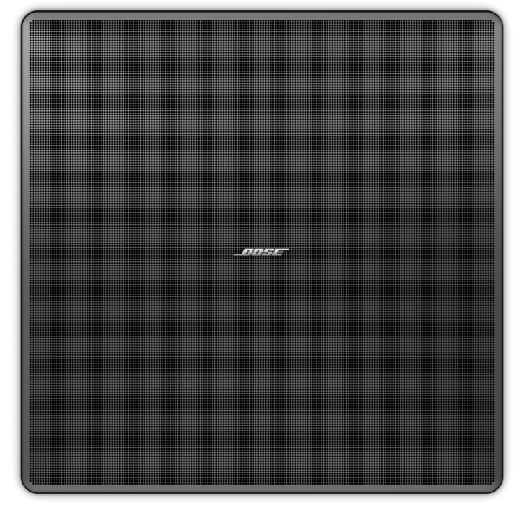 BOSE EM180 邊界投射型吸頂揚(yáng)聲器-黑色-正視圖