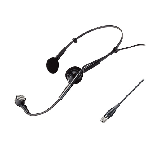 ATM75cH 無線發(fā)射機心形指向性電容式頭戴話筒